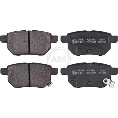 A.B.S. Bremsbeläge 37580
