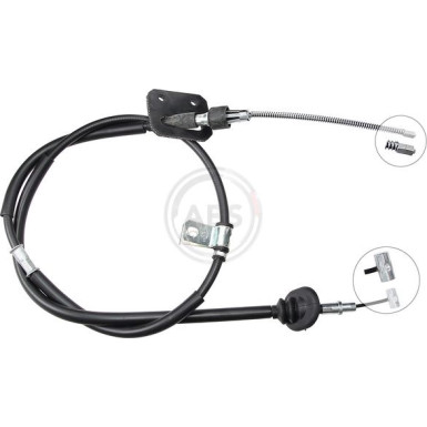 A.B.S. Handbremsseil Seilzug Festellbremse A.B.S. Handbremsseil Seilzug Festellbremse