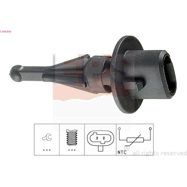 Sensor, Ansauglufttemperatur Made in Italy - OE Equivalent 1.994.010