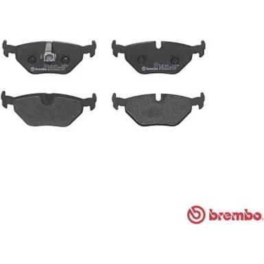 BREMBO Bremsklötze HA | BMW 3, Z4 97-09 | P 06 025