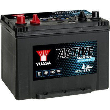 YUASA Starterbatterie M26-EFB