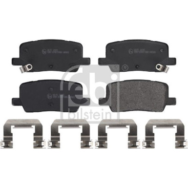 FEBI BILSTEIN Bremsbelagsatz, Scheibenbremse 183715
