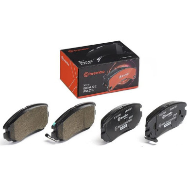 BREMBO Bremsklötze Xtra VA | HYUNDAI Coupe KIA Soul 01 | P 30 018X BREMBO Bremsklötze Xtra VA | HYUNDAI Coupe KIA Soul 01 | P 30 018X