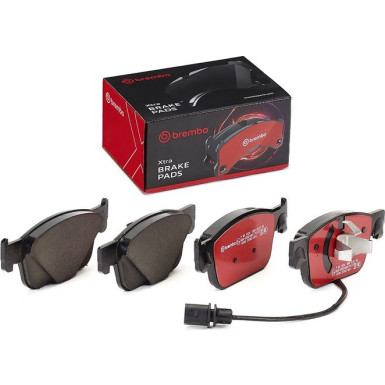 BREMBO Bremsklötze Xtra VA AUDI A4, A5 15 XTRA LINE P 85 153X