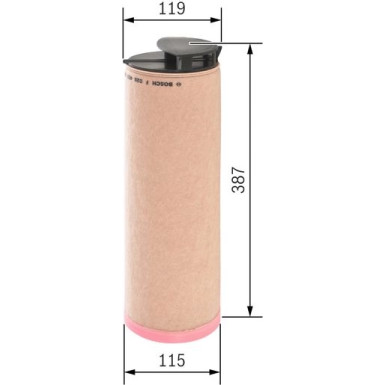 BOSCH | Automotive Luftfilter | F026400239