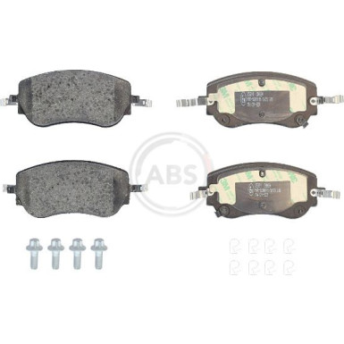 A.B.S. Bremsbelagsatz, Scheibenbremse A.B.S. Bremsbelagsatz, Scheibenbremse