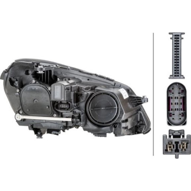 SCHEINWERFER L HELLA | MERCEDES W212 E-KLASSE 1,13-12,15 | 1EX 011 066-611