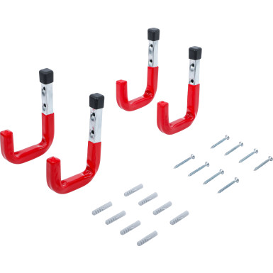 BGS Wandhaken-Satz 4-tlg BGS Do it yourself 88314