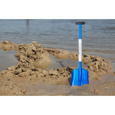 2139 BGS Aluminium-Schneeschaufel mit steckbarem Schnellverschluss-Stiel