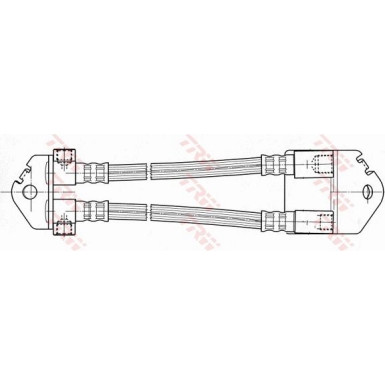 TRW Bremsschlauch | PHA497