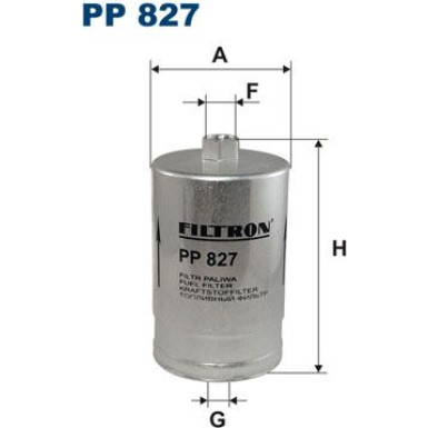 FILTRON Kraftstofffilter | PP 827