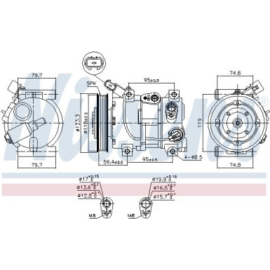 Kompressor PKW | Kia Rio III 11 | 890652