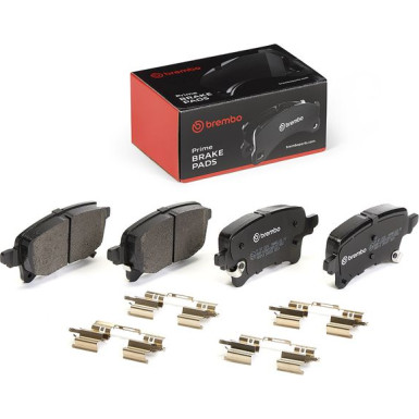 BREMBO Bremsbelagsatz, Scheibenbremse P 37 029 PRIME LINE