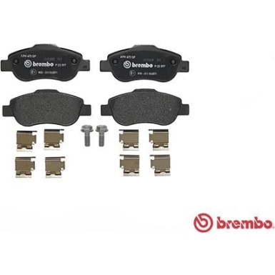 BREMBO Bremsklötze VA | FIAT Panda 03 | P 23 097