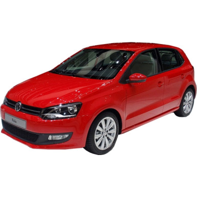 STOßSTANGE Hinten grundiert - PDC (+AUSPUFFLOCH ) Premium Qualität VW POLO 3/5-T (-GTI) Baujahr 6,9-4,14 7267,353,3