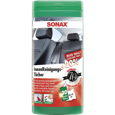 Sonax InnenReinigungs Tücher Box InnenReinigungsTücher Box 04122000