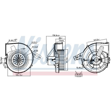 Innenraumgebläse | VW Polo 01 | 87028