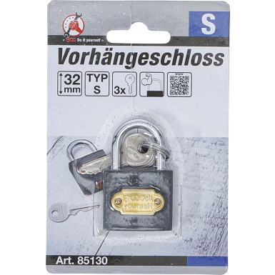 BGS Vorhängeschloss Typ S 32 mm BGS Do it yourself 85130