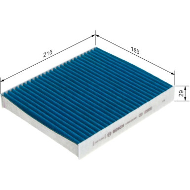 Innenraumfilter+ | LEXUS ES,RX,UX,TOYOTA,MAZDA 15 | 0 986 628 581