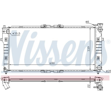Wasserkühler PKW | MAZDA 626 (GE,GF,GW),MX-6 (GE) | 62392A