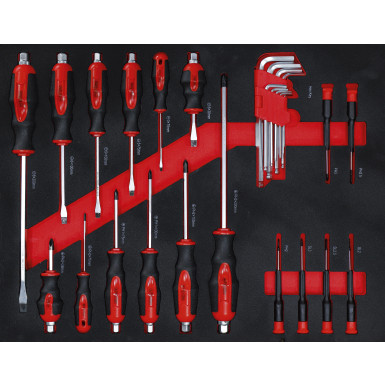 BGS Werkstattwagen 6 Schubladen 1 Seitentür mit 158 Werkzeugen BGS Do it yourself 6055