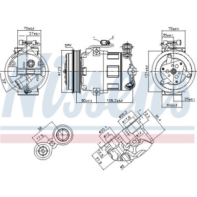 Kompressor PKW Opel Corsa C 00 FIRST FIT 890185