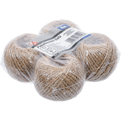 BGS Paketkordel-Satz | 1 mm x 45 m | 4-tlg | 80814