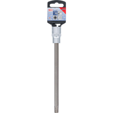 BGS Bit-Einsatz | Länge 200 mm | Antrieb Innenvierkant 12,5 mm (1/2"""") | Keil-Profil (für RIBE) M10 | 4185