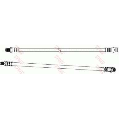 Bremsschlauch | MERCEDES SLK 300 15 | PHB573
