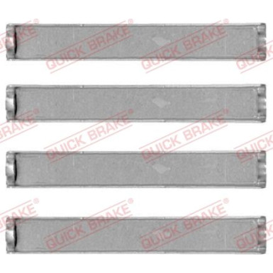 391-1284 Montagesatz f.Bremsklötze | MERCEDES W163 98 | 109-1284