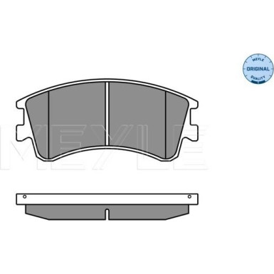 Bremsbelagsatz Mazda S. 6 2.0-2.3 02-07 Mit Sensor | 025 240 4618/W