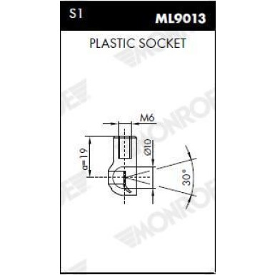 MONROE Gasfeder, Koffer-/Laderaum ML5694 MONROE MaxLift