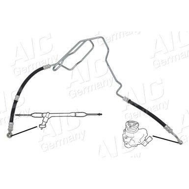 Hydraulikschlauch,Lenkung | AUDI,VW | 54949