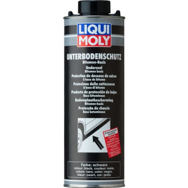 Liqui Moly Unterbodenschutz Bitumen schwarz 1 l | 6112 | schwarz 1l Dose Blech