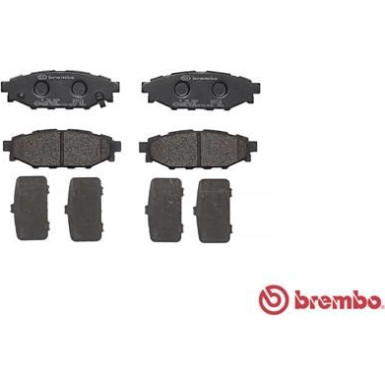 BREMBO Bremsklötze HA | SUBARU Legacy,Forester,Impreza,XV 03 | P 78 020