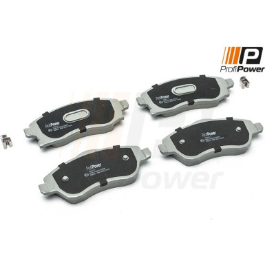 PROFIPOWER Bremsbelagsatz, Scheibenbremse 1B1011