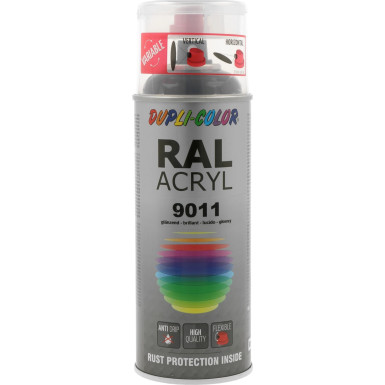 Dupli-Color Acryl Spray grap.schwarz gl. 400ml | 710612