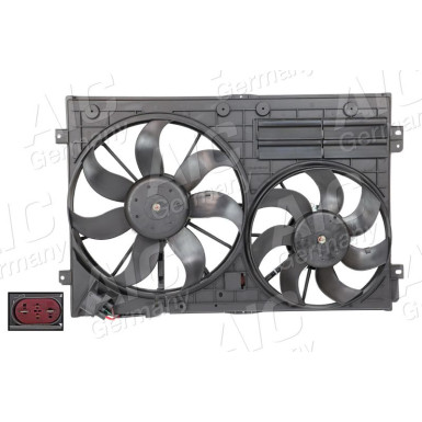 7224,925,4 Doppellüfter +Motor+Rah | VW GOLF V 2,0GTi/2,0TDi 03-09 | 54618