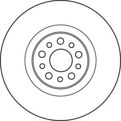 Bremsscheibe Peugeot P. 807/C8 | DF4904S