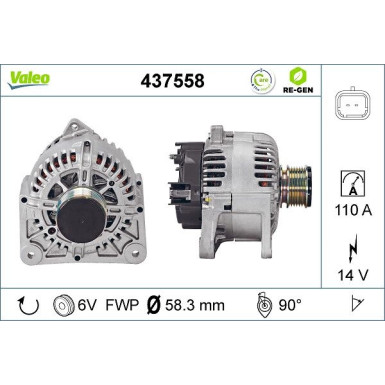 Generator VALEO RE-GEN AT 437558
