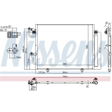 Kondensator PKW | MITSUBISHI Pajero 98 | 94864