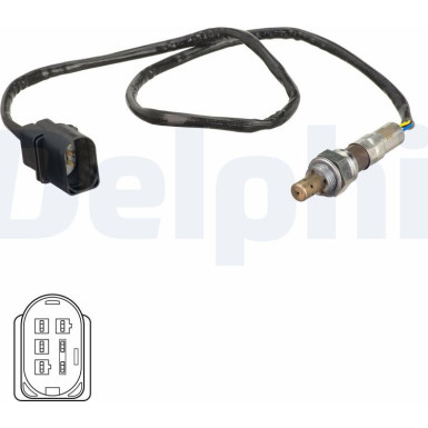 DELPHI Lambdasonde ES21099-12B1 DELPHI Lambdasonde ES21099-12B1