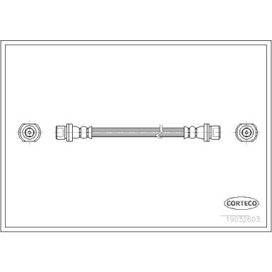 CORTECO Bremsschlauch