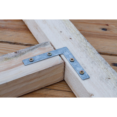 BGS L-Winkel 75 x 75 x 12 mm 4-tlg BGS Do it yourself 80921