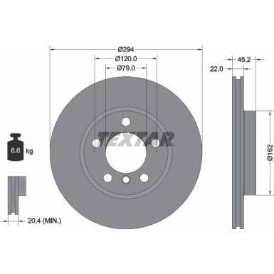 Bremsscheibe Mini P. Countryman/Paceman 10 | 92277805