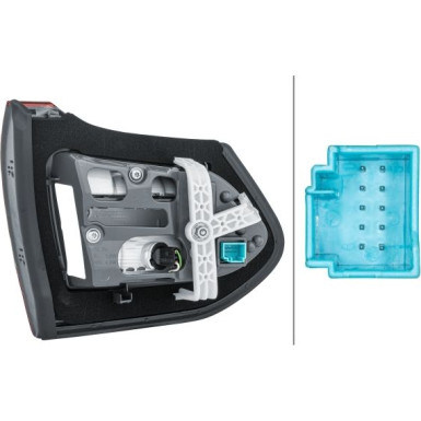 HECKLEUCHTE HELLA | MERCEDES C-KLASSE KOMBI S205 14-23 | 2TZ 354 875-141 HECKLEUCHTE HELLA | MERCEDES C-KLASSE KOMBI S205 14-23 | 2TZ 354 875-141