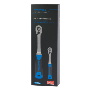 06026L SW-Stahl Umschaltknarrensatz, 1/4Z und 1/2Z