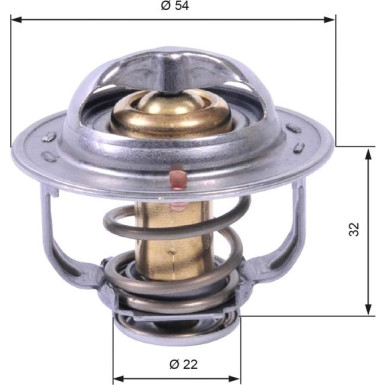 Gates Thermostat | OPEL Astra 1.7 | TH42589G1 Gates Thermostat | OPEL Astra 1.7 | TH42589G1