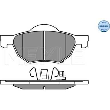 Bremsbelagsatz Honda P. Accord 2.0-2.4 03- Mit Sensor | 025 237 2017/W