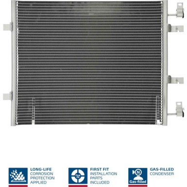 Kondensator PKW OPEL VIVARO 2.0 CDTI 06 FIRST FIT 940147